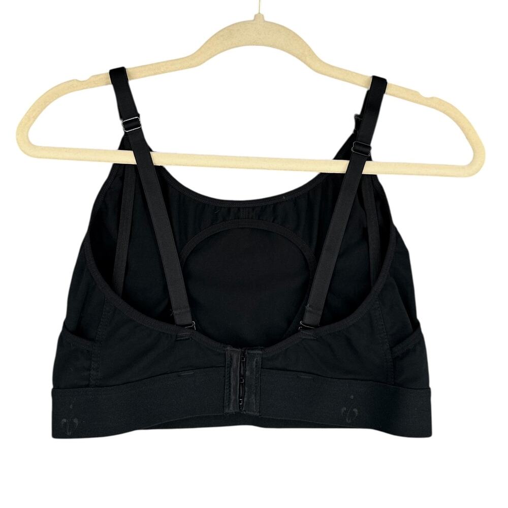 Momcozy Black Adjustable Straps Hands Free Nursing Pumping Bra Womens Large - Picture 2 of 5